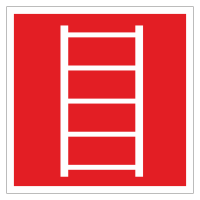 Знак безопасности Пожарная лестница (F03)